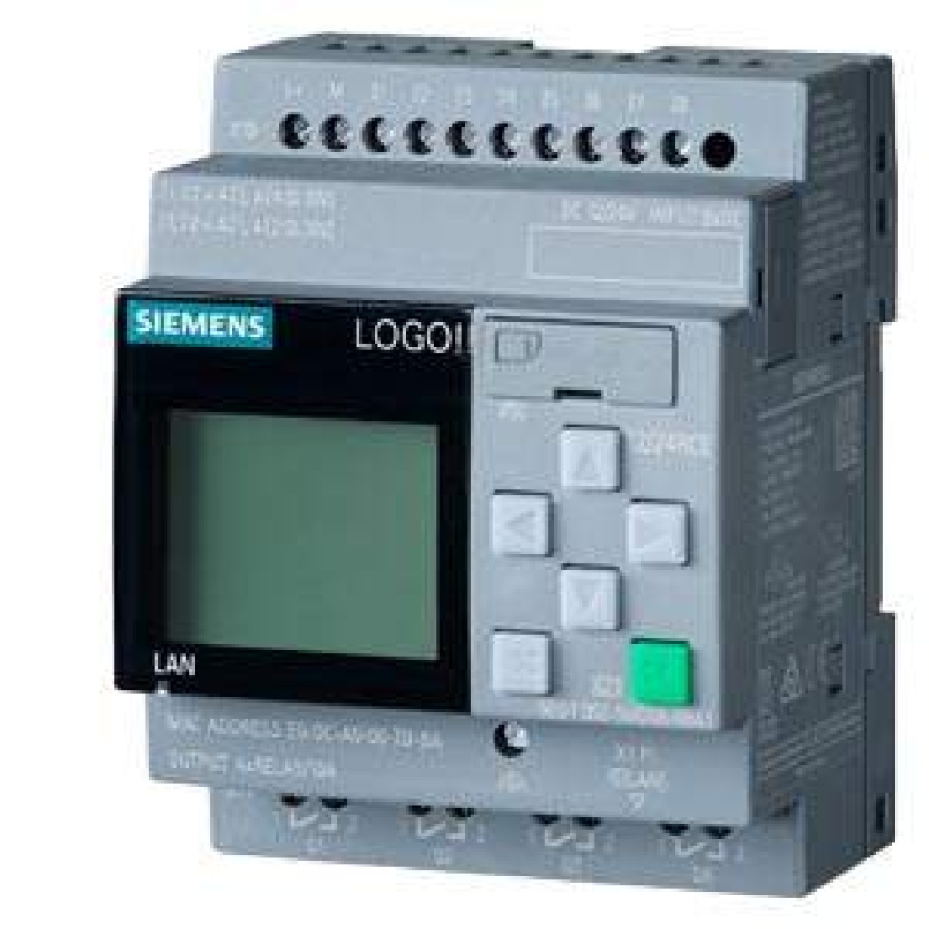 SIEMENS LOGO! 12/24 RCE 12-24V/12-24V/ Röle + Saat 8DI / 4D0 SIEMENS LOGO! 12/24 RCE 12-24V/12-24V/ Röle + Saat 8DI / 4D0