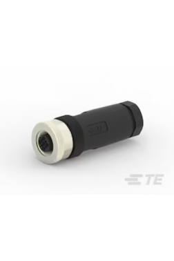 TE CONNECTİVİTY M12 5 PİN DİŞİ DÜZ A-KOD KONNEKTÖR T4110002051-000  TE CONNECTİVİTY M12 5 PİN DİŞİ DÜZ A-KOD KONNEKTÖR T4110002051-000