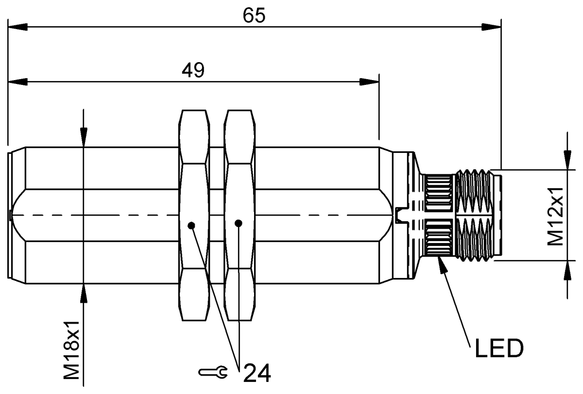 BALLUFF M18 ENDÜKTİF BALLUFF M18 ENDÜKTİF